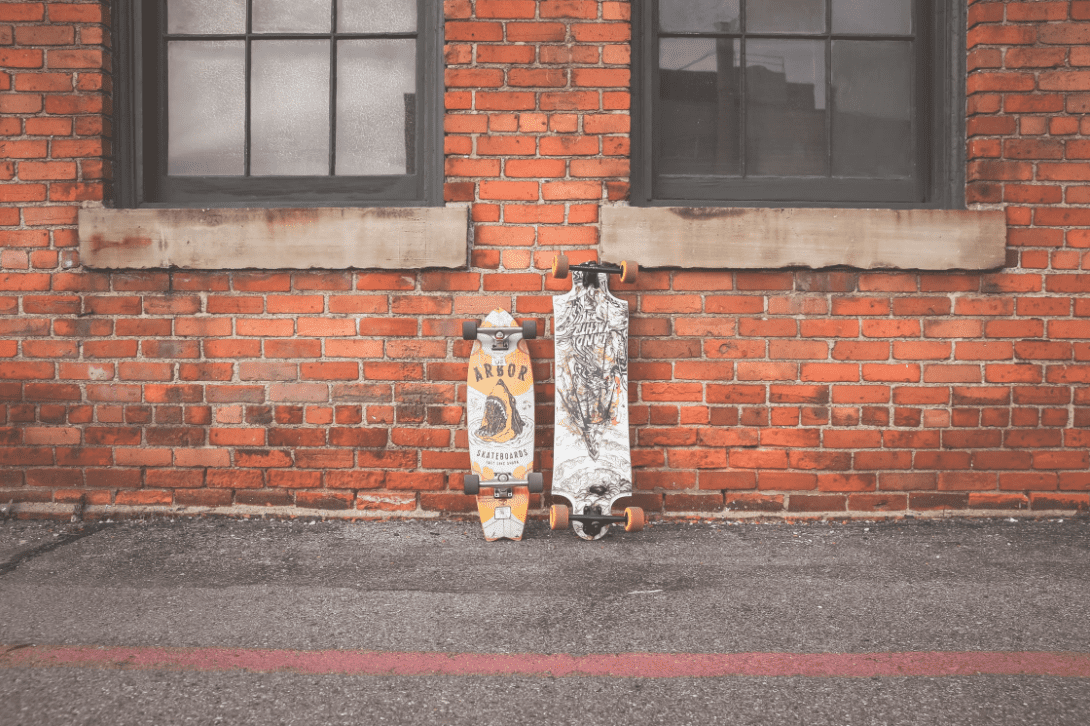 pair of madrid longboards 